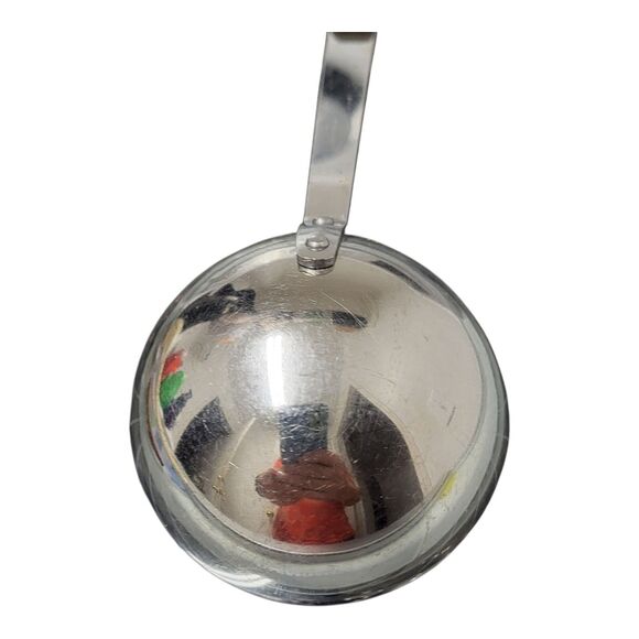 Vintage EKCO Flint STAINLESS STEEL 11½" SOUP LADLE with Pour Spout U.S.A. - Picture 3 of 5